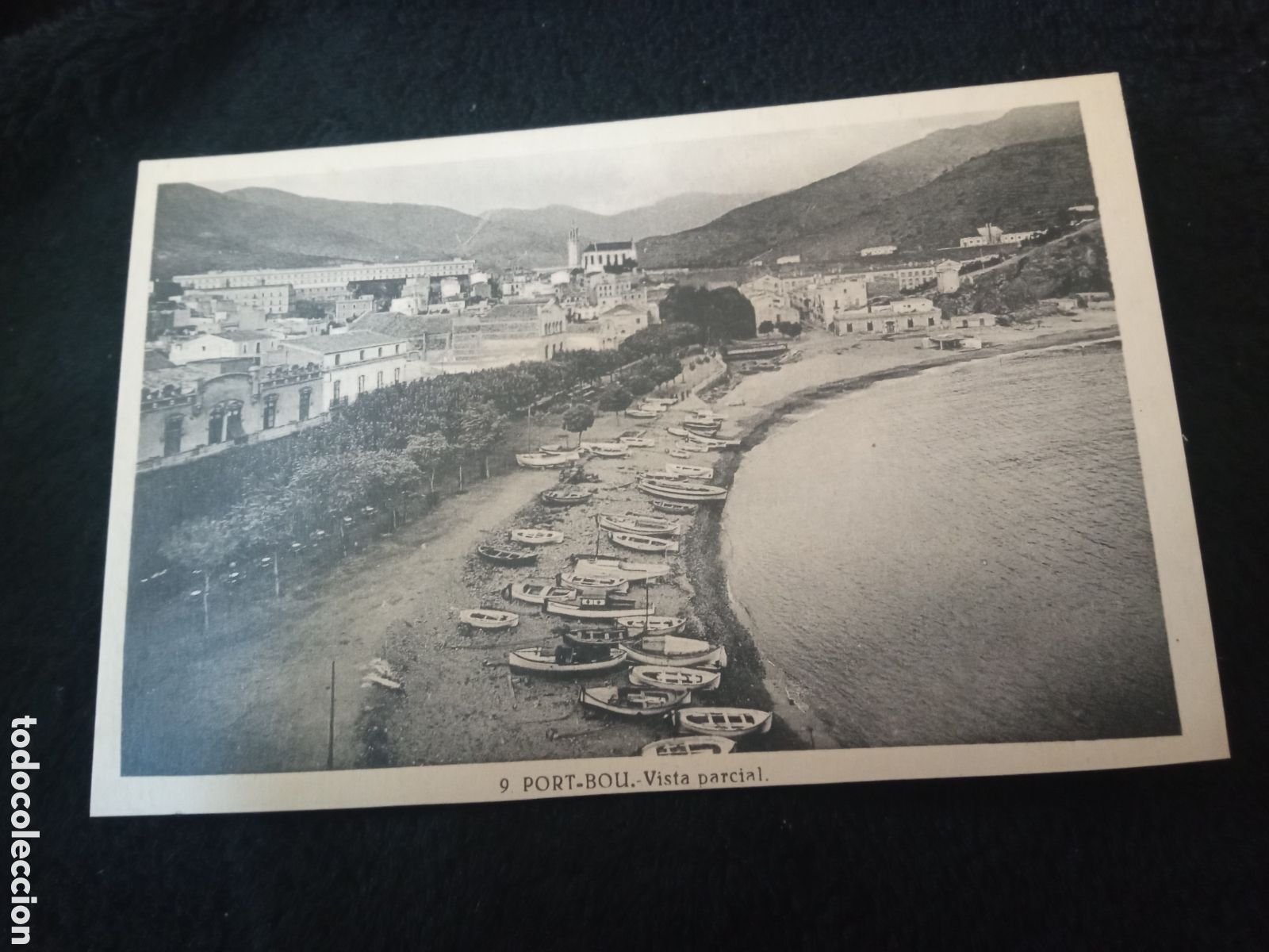 Postales: Antigua postal fotogr&aacute;fica, Port-Bou, Vista parcial