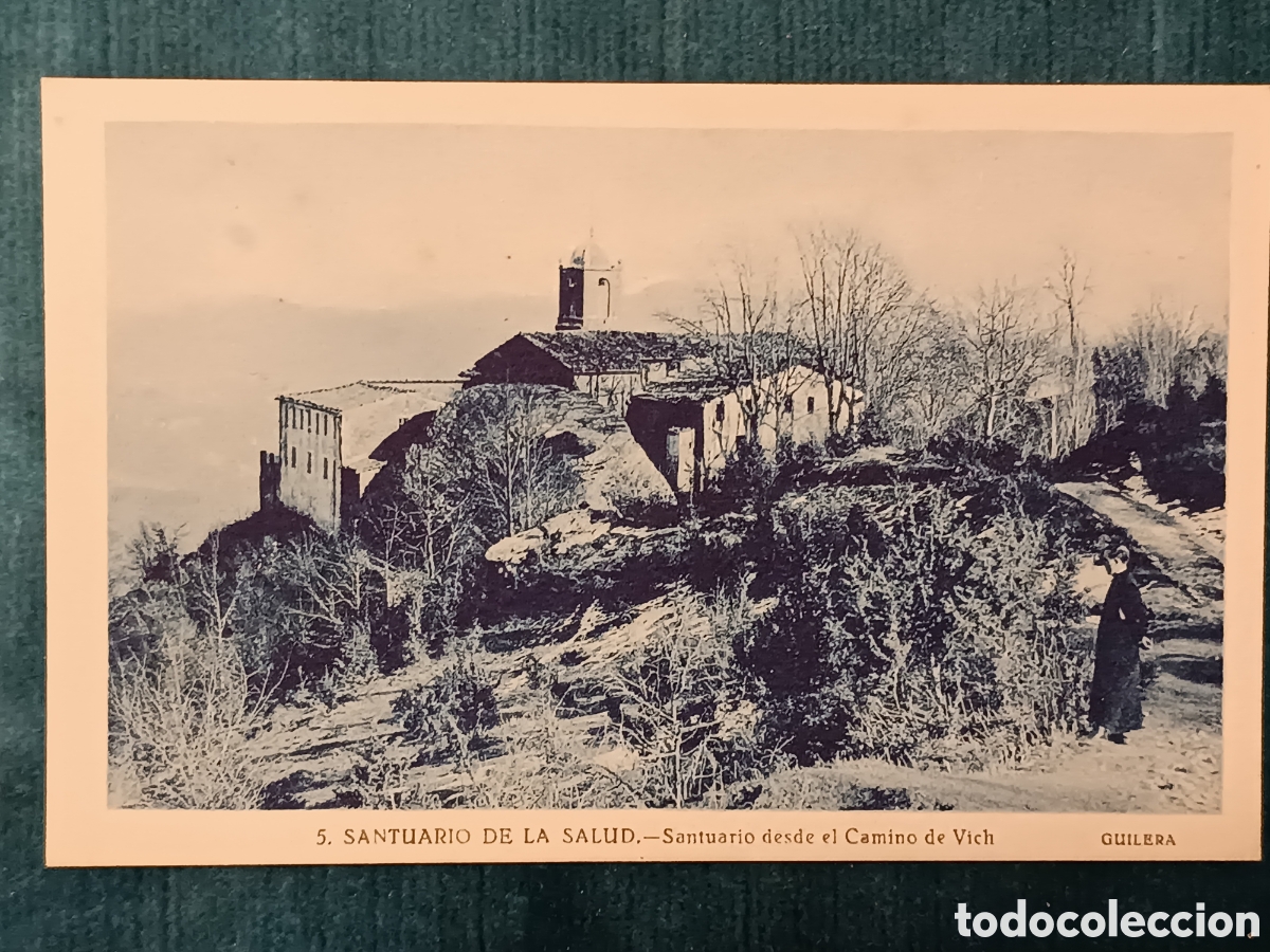 Postales: 5 Santuario desde el Camino de Vich. (Vic)