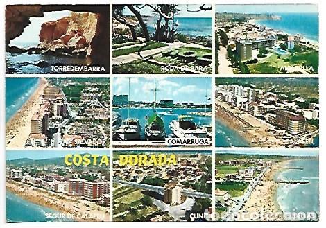 Postales: VISTAS DE LA COSTA DORADA.- TARRAGONA
