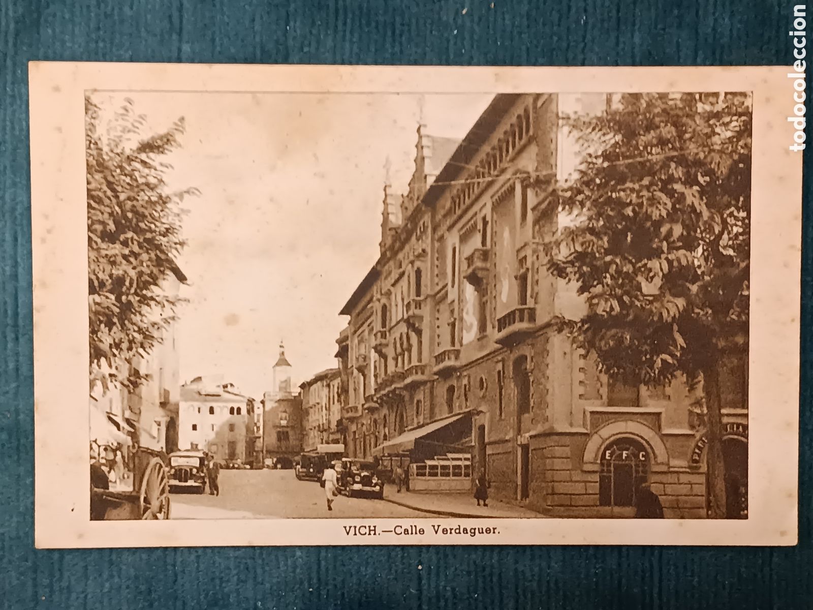 Postales: VICH. Calle Verdaguer. (Vic)