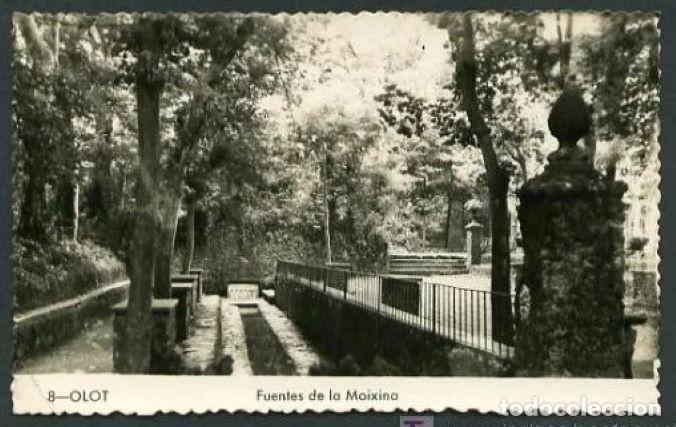Postkarten: Olot. *Fuentes de la Moixina* Sin datos editor n&ordm; 8. Nueva.
