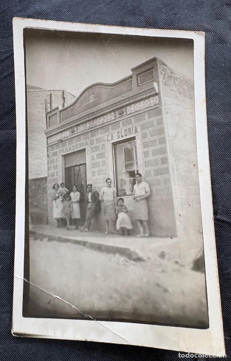 Postales: Rara postal fotografica panaderia gloria santa coloma de gramanet 1932!!