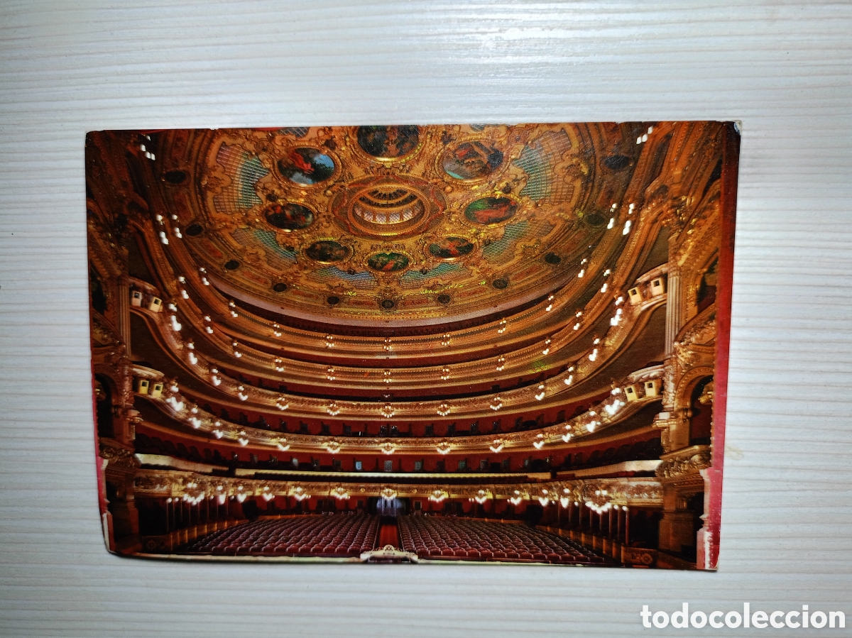 Postales: POSTAL BARCELONA. GRAN TEATRO DEL LICEO. 1962