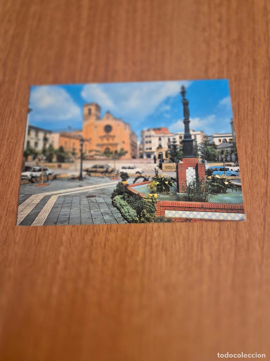 Postales: POSTAL RUIDOMS PLA&Ccedil;A DE L`ESGLESIA ESCRITA.