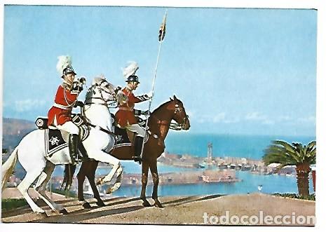 Postcards: FAMOSA GUARDIA MONTADA / THE FAMOUS CITY POLICE.- BARCELONA