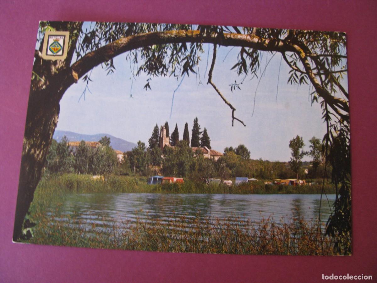 Postcards: POSTAL DE BA&Ntilde;OLAS. IGLESIA ROMANICA EN PARAJE FRONDOSO. ESCUDO DE ORO.
