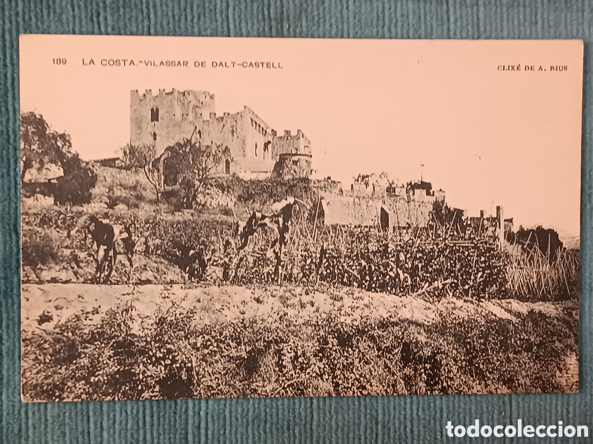 Postais: 189 LA COSTA. VILASSAR DE DALT. CASTELL