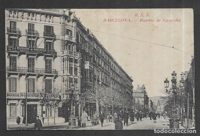 Cartes Postales: Postal. Barcelona. R.S.A. Rambla de Catalu&ntilde;a RoviraS.A. 1232/33 1920?