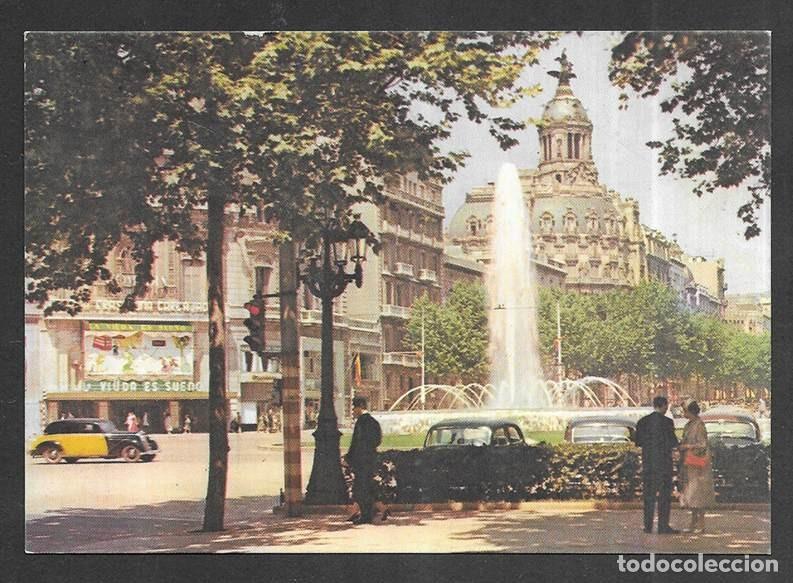Postales: Postal. Barcelona- 5.006 Surtidor del Paseo de Gracia Reuss Ro/Color 1960