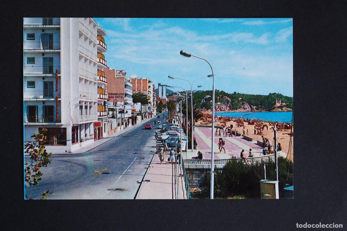 Postales: POSTAL DE LLORET DE MAR: NUEVO PASEO DEL MAR Y PLAYA. 1971