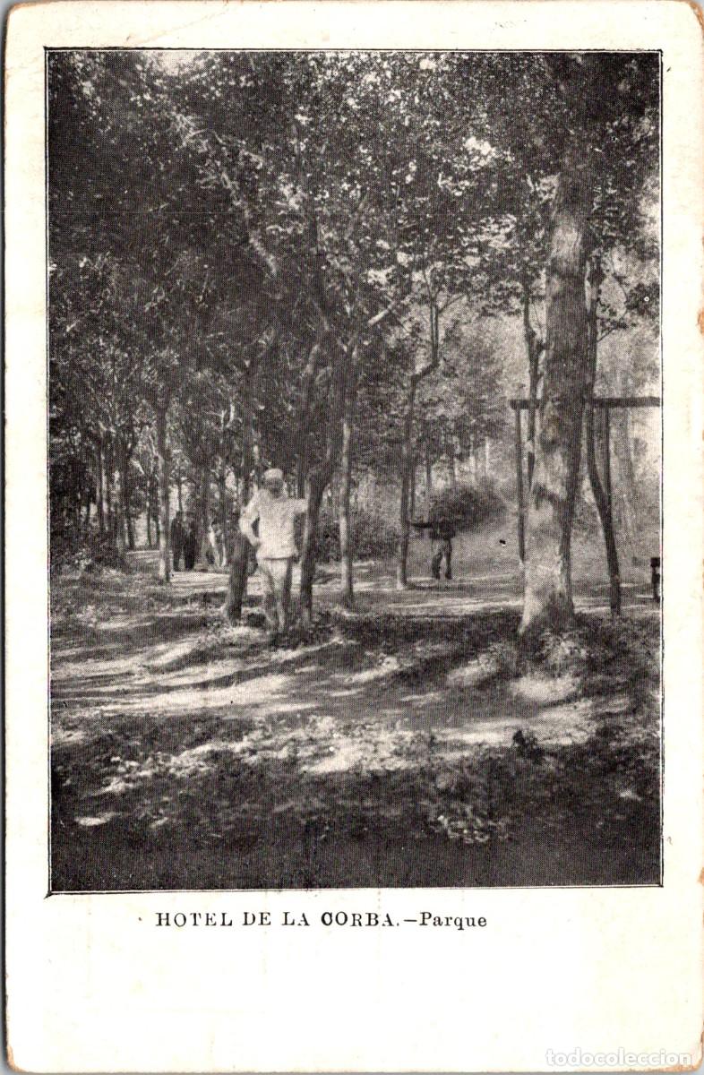 Postales: Ribes de Freser - Hotel de la Corba - Parque - Sin datos - Sin dividir - 140x91mm