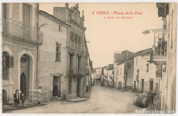 Postales: a11243 piera plassa de la creu roisin n&ordm;8 sc
