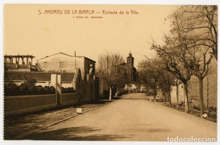 Postales: a11251 sant andreu de la barca entrada de la vila roisin sc