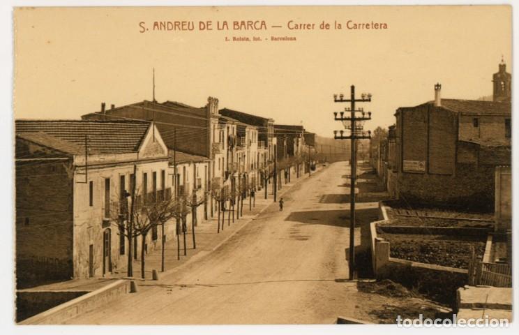 Postales: a11254 sant andreu de la barca carrer de la carretera roisin sc