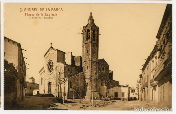 Postales: a11255 sant andreu de la barca plassa de la esglesia roisin sc
