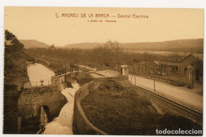 Postales: a11256 sant andreu de la barca central electrica roisin sc