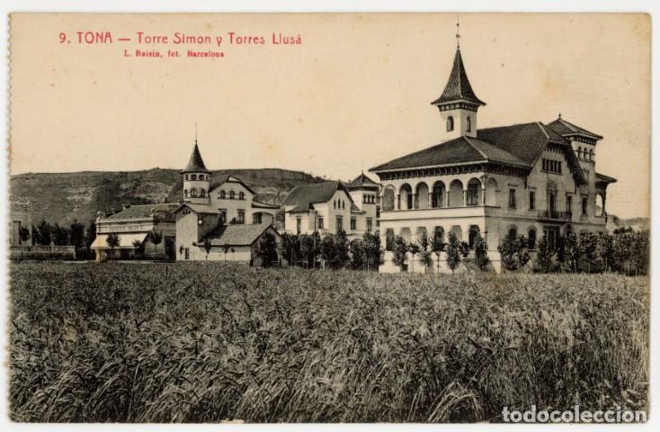 Postales: a11264 Tona Torre Simon Y Torres Llusa Roisin N&ordm;9 sc