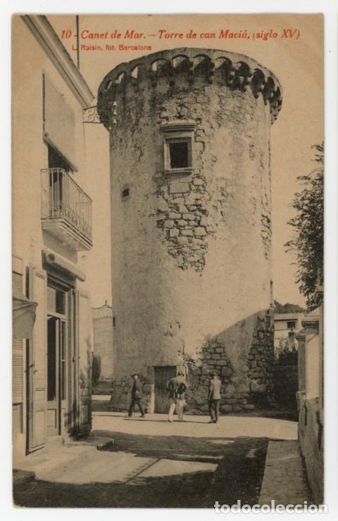 Postales: a11270 Canet De Mar Torre De Can Macia Roisin N&ordm;10 sc animada