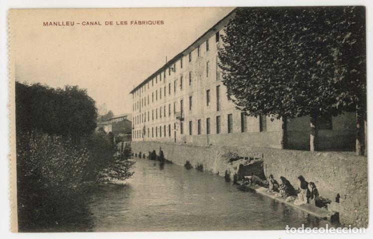 Postales: a11298 manlleu canal de les fabriques mauri sc