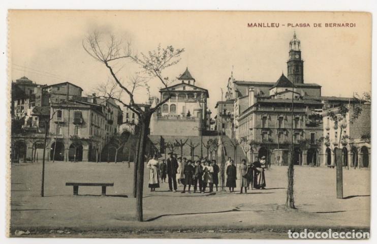 Postales: a11303 manlleu plassa de bernardi mauri sc
