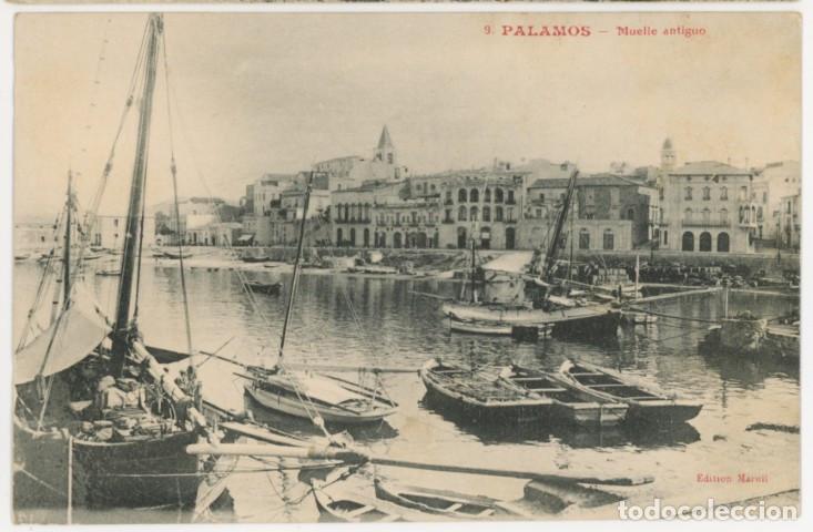 Postales: a11312 Palamos Muelle Antiguo marull N&ordm;9 sc