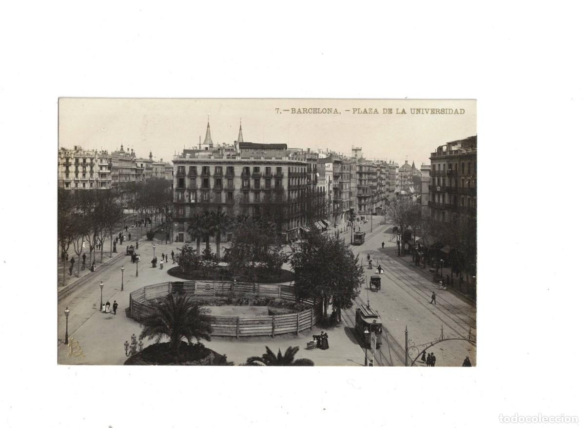 Postales: BARCELONA. PLAZA UNIVERSIDAD. 7 LU&Iacute;S BARTRINA