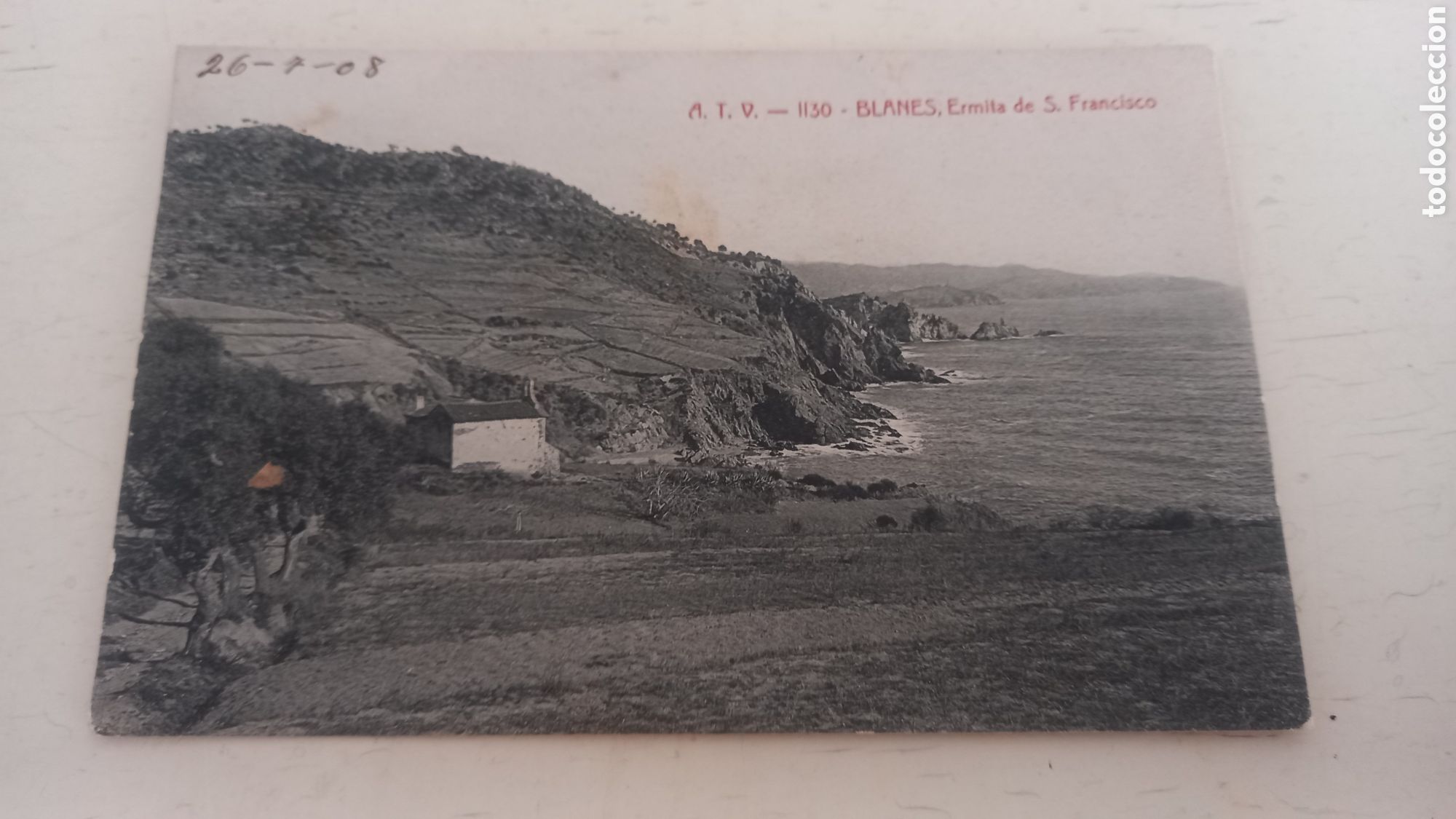 Postales: Postal BLANES. ATV 1130. Ermita de S. Francisco