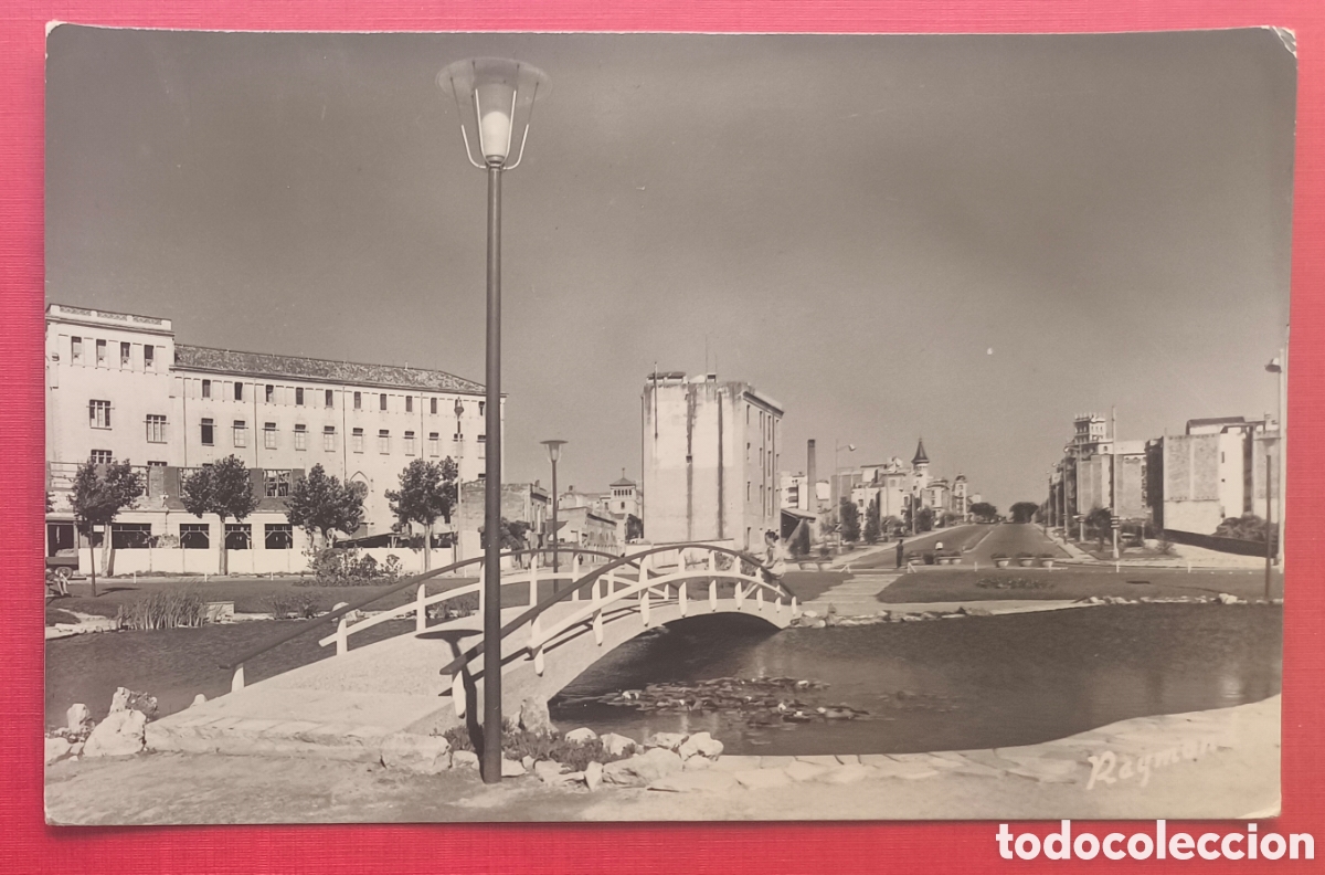 Postales: TARRAGONA AV. VALLELLANO POSTAL FOTOGR&Aacute;FICA C. 1955