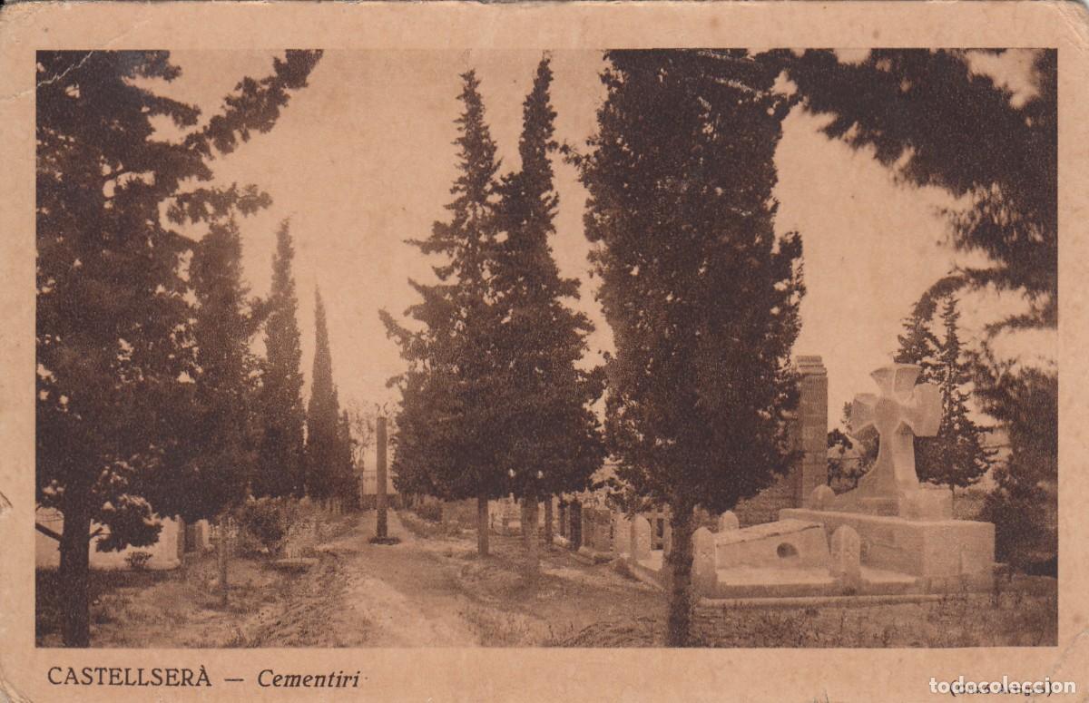 Postales: POSTAL CASTELLSER&Agrave; - CEMENTIRI - CLIX&Eacute; ARTIGAS -