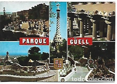 Postales: &rdquo; PARQUE GUELL &rdquo;. DIFERENTS ASPECTES / DIFFERENT ASPECTS.- BARCELONA