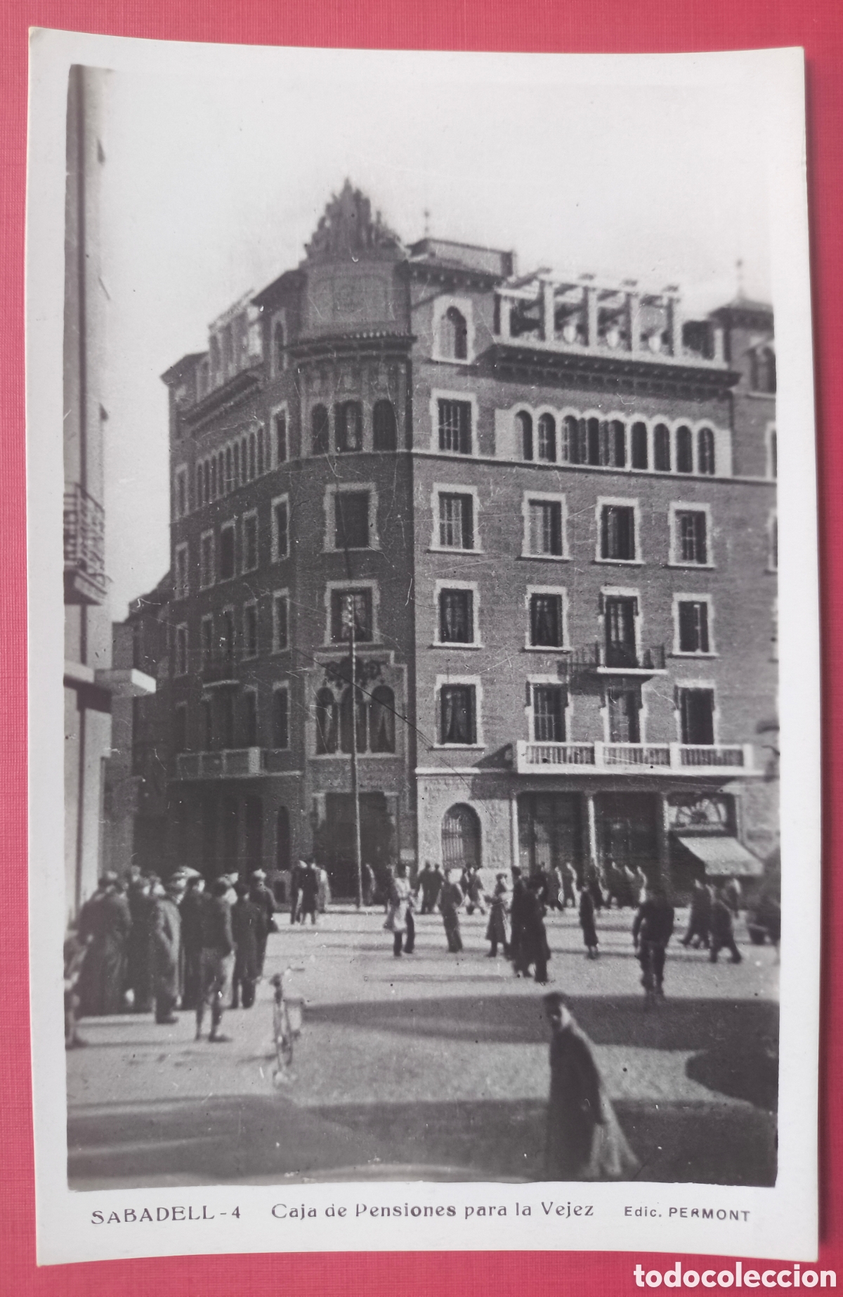 Postales: SABADELL PLA&Ccedil;A DOCTOR ROBERTPOSTAL FOTOGR&Aacute;FICA ED. PERMONT C. 1955