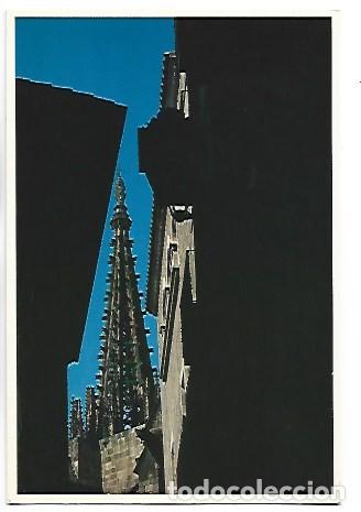 Postales: TORRE NEO-GOTICA DE LA CATEDRAL VISTA DESDE EL CARRER DE PARADIS.- CASCO ANTIGUO - BARCELONA