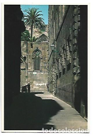 Postales: EXTERIOR DEL CLAUSTRO DE LA CATEDRAL.- CASCO ANTIGUO - BARCELONA