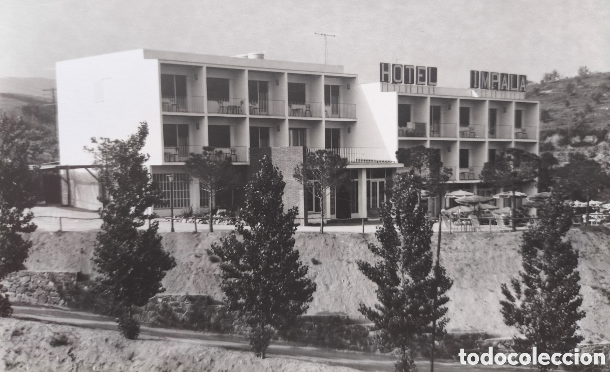 Postales: ARENYS DE MAR HOTEL IMPALA POSTAL C. 1955