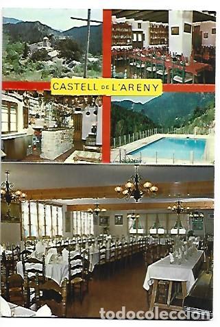 Postales: INTERIOR DEL RESTAURANT &rdquo; CASTELL DE L&acute;ARENY &rdquo;.- BERGADA / BARCELONA