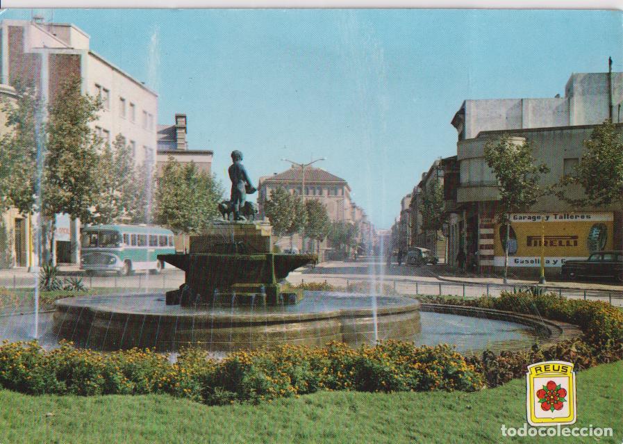 Postales: REUS (TARRAGONA) PLAZA PIO XII - EDICIONES ARRIBAS 2007 - ESCRITA 1964
