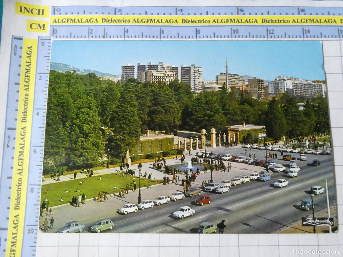 Postales: POSTAL DE BARCELONA. A&Ntilde;O 1968. ENTRADA A LOS JARDINES DEL PALACIO DE PEDRALBES 2114 ZERKOWITZ. 4724