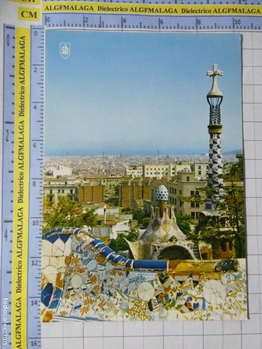 Postales: POSTAL DE BARCELONA. VISTA DEL PARUQE G&Uuml;ELL 106 68 SEIX BARRAL. 4730