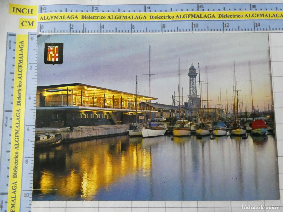 Postales: POSTAL DE BARCELONA. A&Ntilde;O 1964. REAL CLUB NA&Uacute;TICO 1270 ESCUDO ORO. 4739