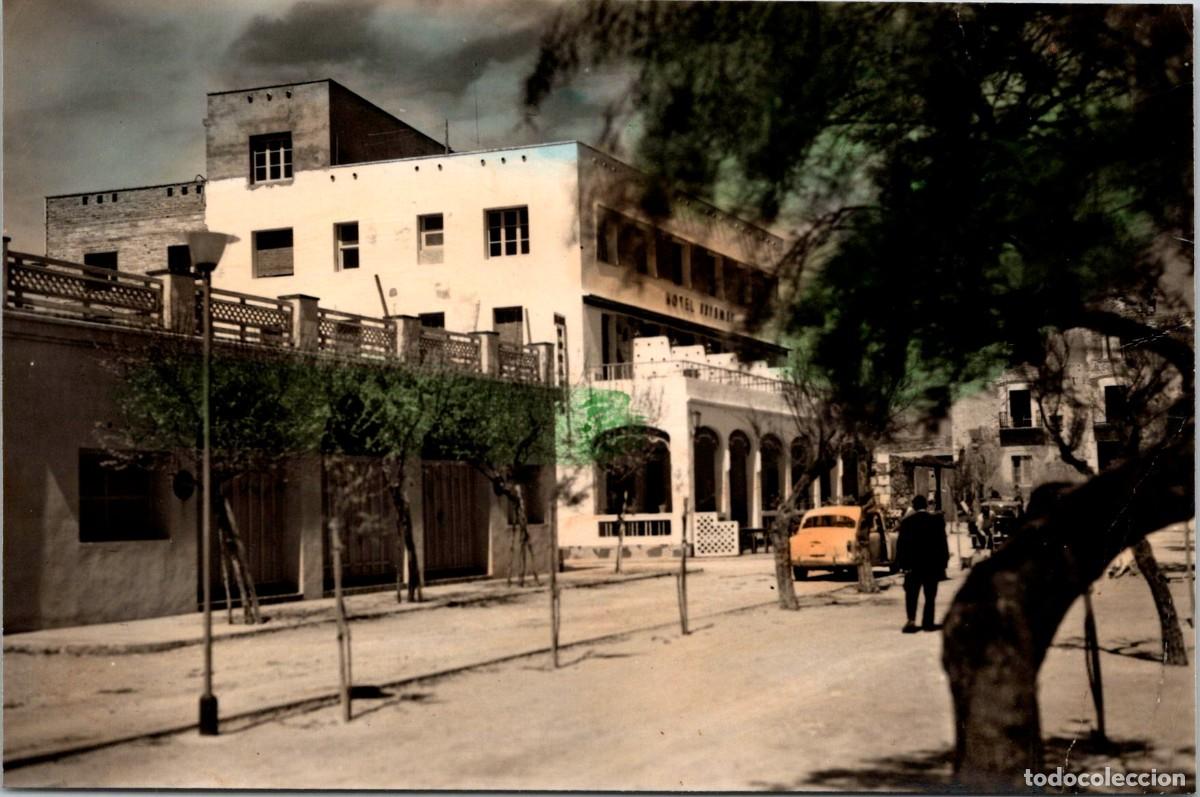 Postales: La Escala - Paseo de Luis Albert - Cial. Prat 13 - Coloreada - 148x98mm - In&eacute;dita en Todocolecci&oacute;n