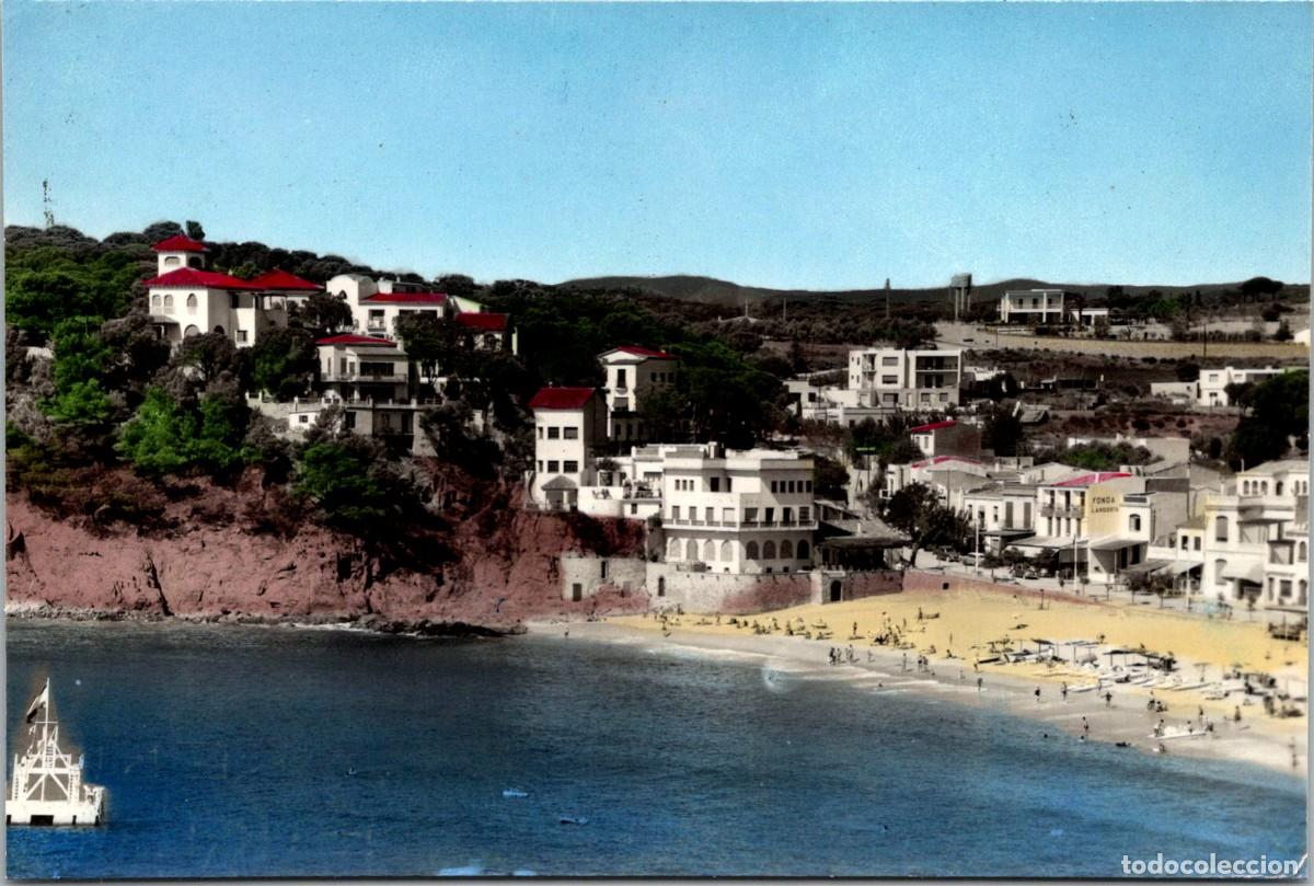 Postales: Playa de Llafranch - Palafrugell - Puignau 25 - Coloreada - 141x94mm - In&eacute;dita en Todocolecci&oacute;n