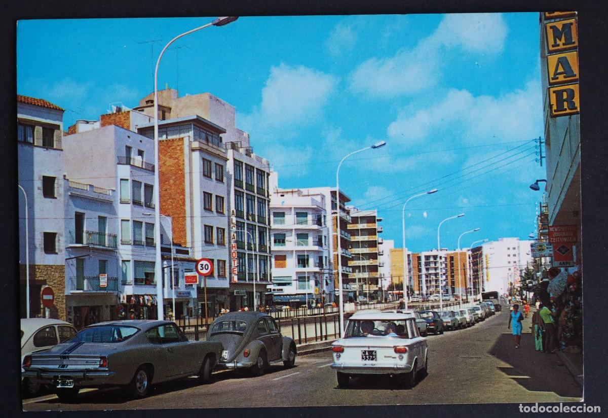 Postales: POSTAL DE LLORET DE MAR: AVENIDA 18 JULIO