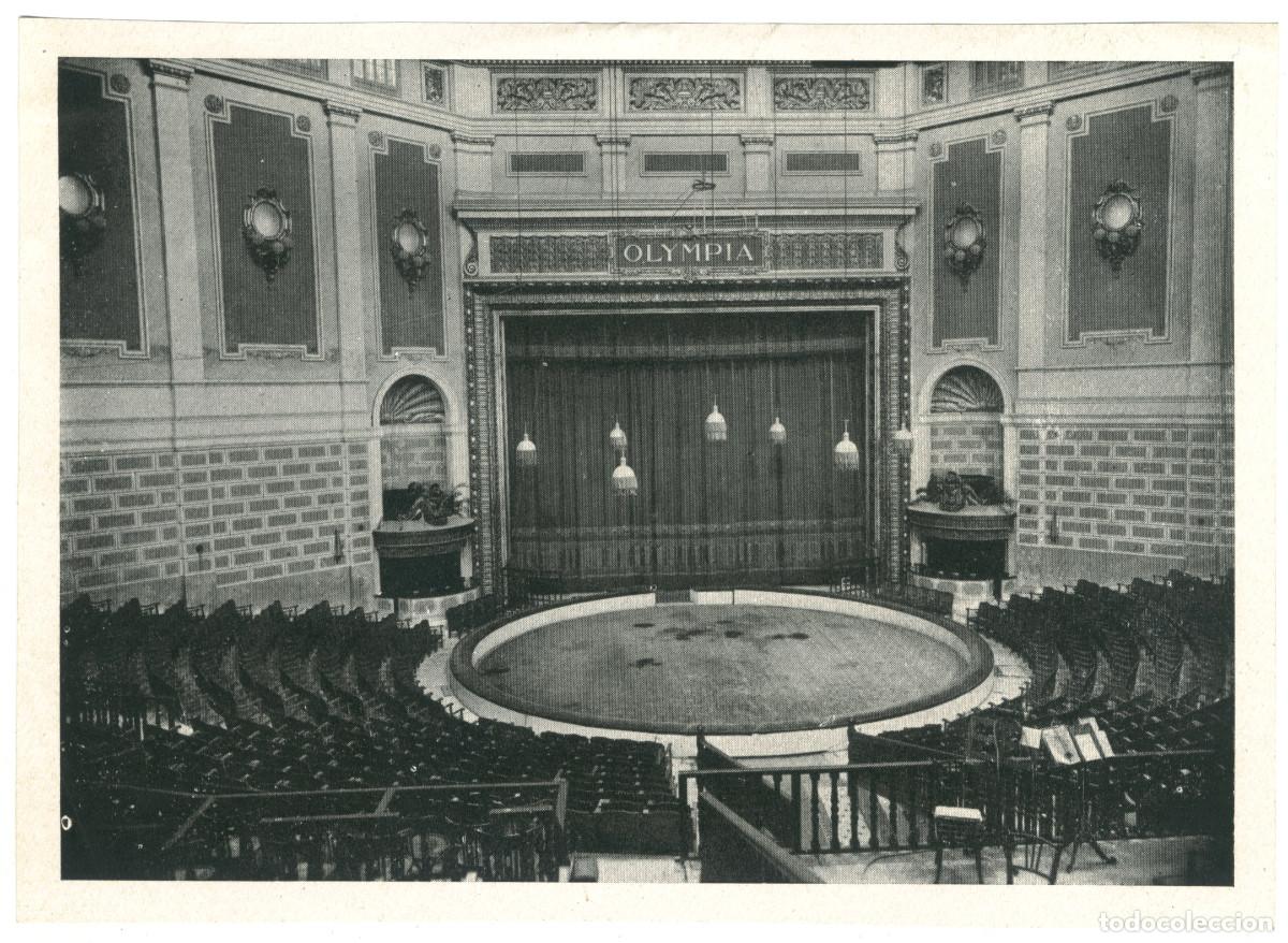 Postales: 2 fotograf&iacute;a Teatro Circo Olympia / Teatros Espa&ntilde;a
