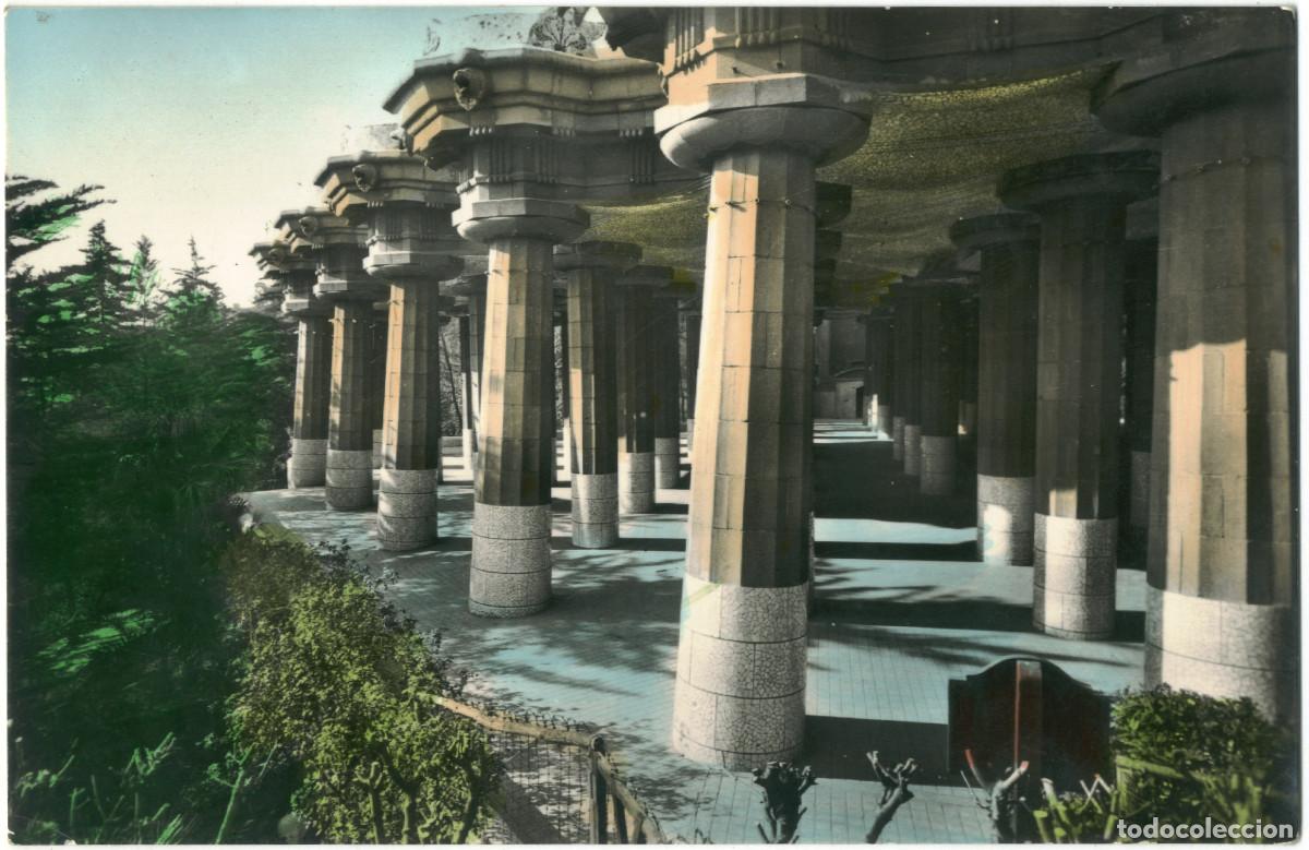 Postales: BARCELONA G&uuml;el Teatro Griego / Teatros Espa&ntilde;a