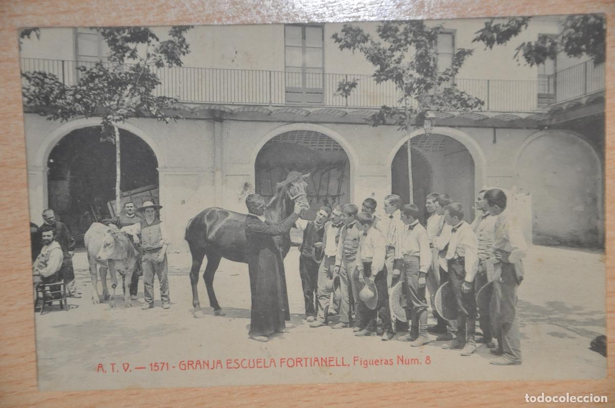 Cartes Postales: postal figueras, granja escuela fortianell atv 1571