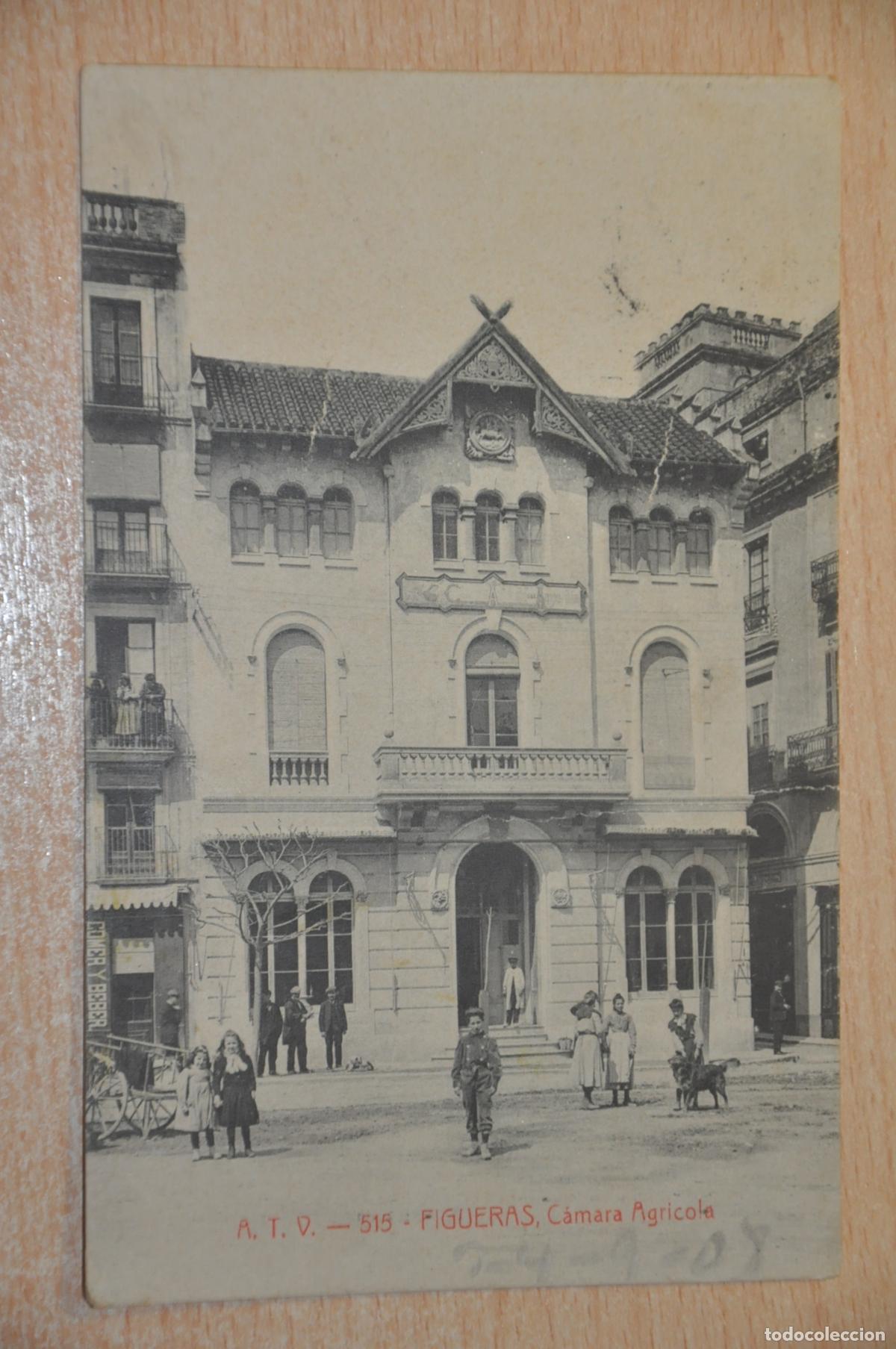 Postales: postal figueras, camara agricola atv 515