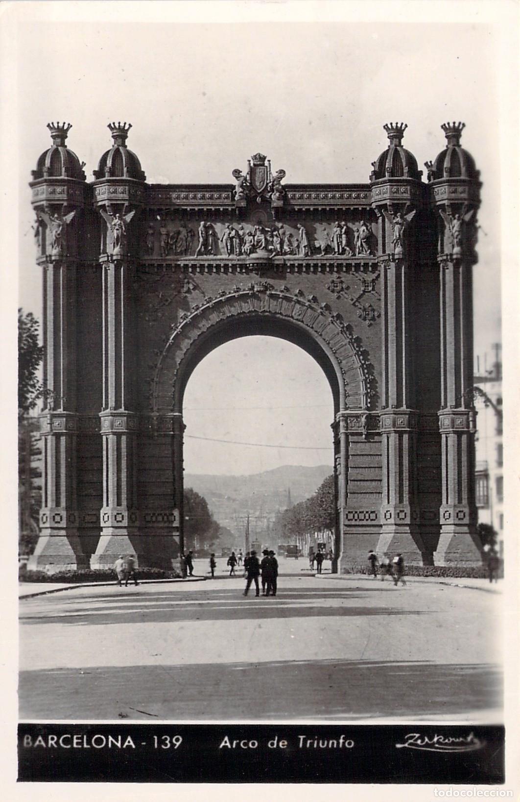 Postales: Postal de Barcelona - Monumento al Arco de Triunfo por Zerkowitz