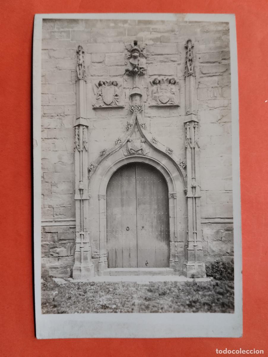 Postales: POSTAL FOTOGRAFICA. CAPELLA SANT JORDI. PUERTA. MONASTERIO POBLET.