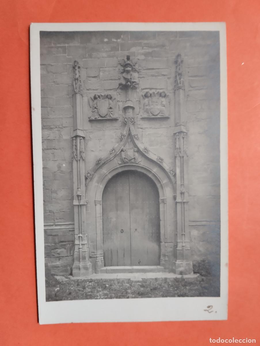 Postales: POSTAL FOTOGRAFICA. CAPELLA SANT JORDI. PUERTA. MONASTERIO POBLET.