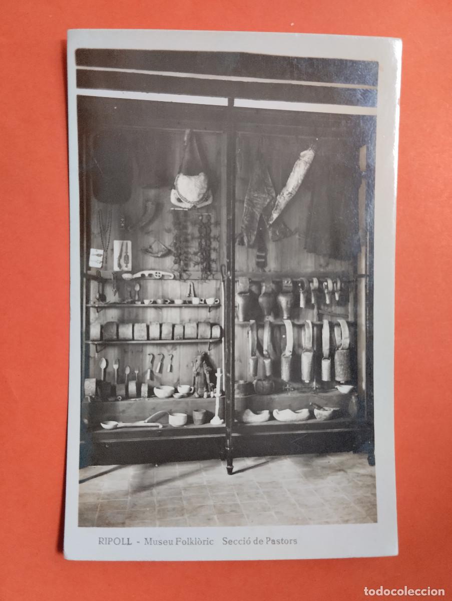Postales: RIPOLL&Egrave;S - POSTAL FOTOGRAFICA RIPOLL - MUSEO FOLKL&Ograve;RIC - SECCI&Oacute; DE PASTORS